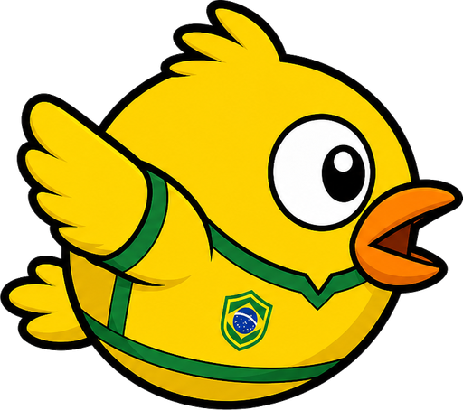 canarinho — mapa Brasil
